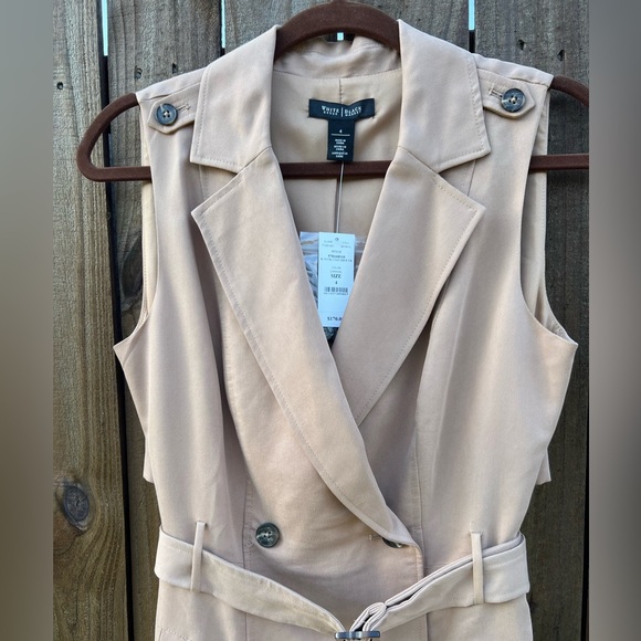 🔥🔥Trench Dress White House Black Market - Picture 3 of 8